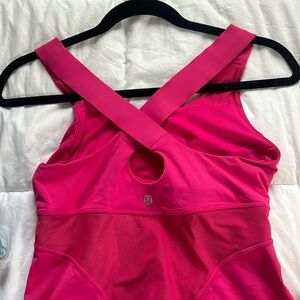 Lulu lemon cross back tennis top!!
